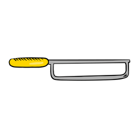 Hacksaw illustration clipart