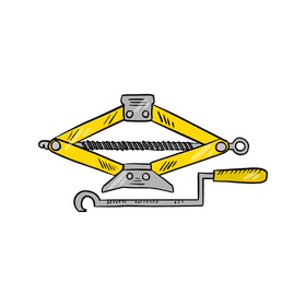 Rhombic jack cartoon clipart