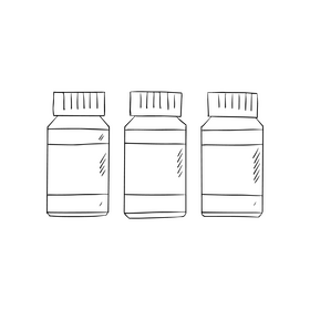 Paint can black and white clipart