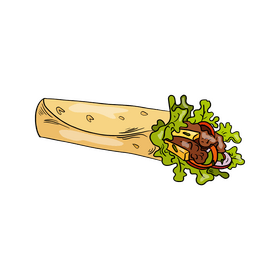Shawarma clipart