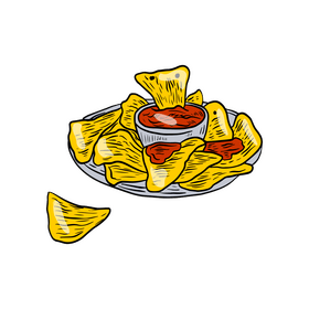Nachos clipart