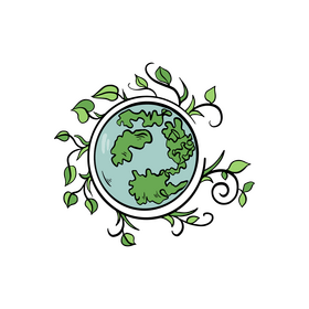 Green eco earth clipart