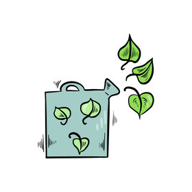 Eco fuel cartoon clipart