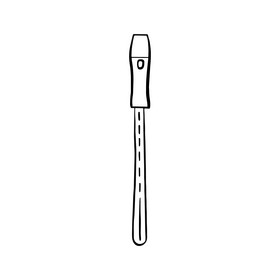 Reed pipe toy cartoon black and white clipart