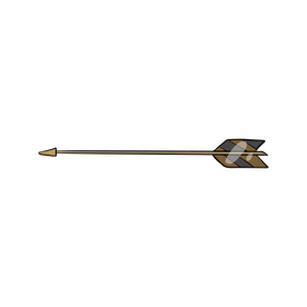 Arrow toy drawing clipart