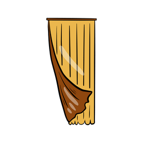Curtain cartoon clipart