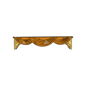 Free curtains clipart