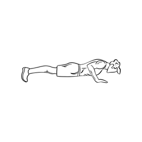Fitness, exercise black and white clipart