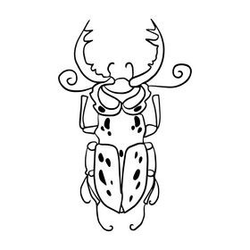 Free download bug black and white clipart