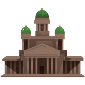 Helsinki Cathedral, Finland clipart