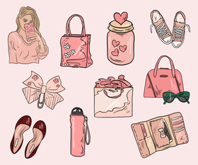 different things for women vector free download