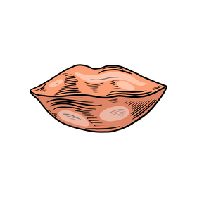 Lips drawing clipart