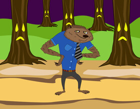 Wayne Hotel Transylvania vector