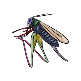 Locust cartoon clipart