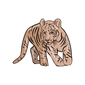 Tiger clipart
