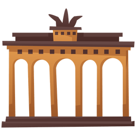 Brandenburg-gate vector - for free download