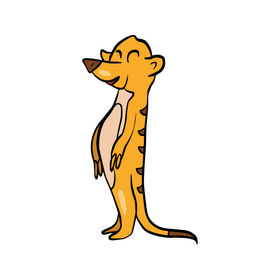 Meerkat clipart