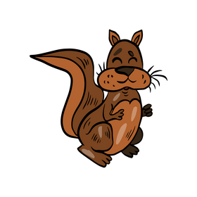 Free squirrel animal clipart