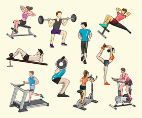 Training exercise vector