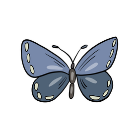 Moth cartoon clipart