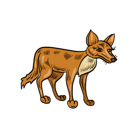 Fox animal clipart
