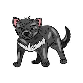 Tasmanian devil clipart