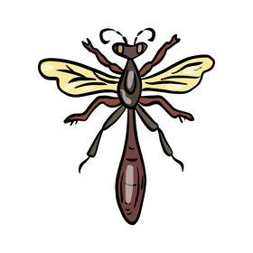 Wasp clipart
