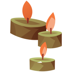 Candles clipart