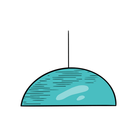 Chandelier lamp clipart