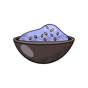 Spa aromatic salt clipart