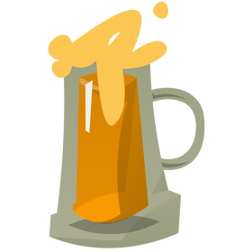 Ireland beer mug clipart