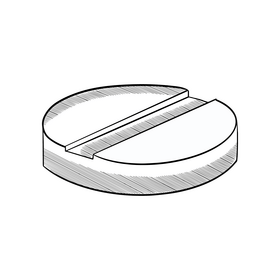 Pill illustration black and white clipart