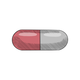 Medical pill cartoon clipart