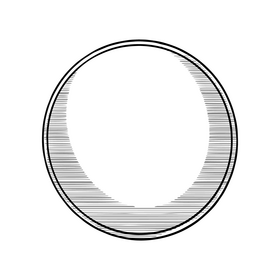 Pill illustration black and white clipart