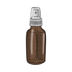 Air spray bottle clipart