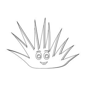 Grass black and white clipart