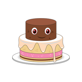 Cake vector - for free download