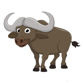 Buffalo clipart