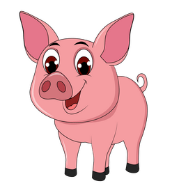 Pig clipart