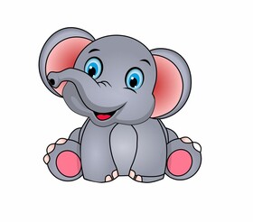 Elephant vector - for free download