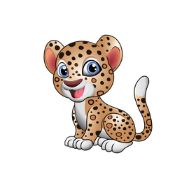 Leopard clipart