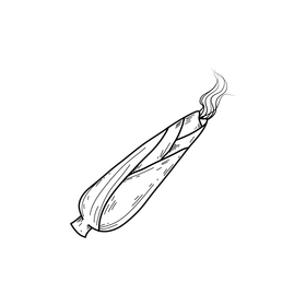 Corn drawing black and white clipart