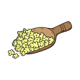 Popcorn snack drawing clipart