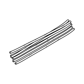 Spaghetti pasta drawing black and white clipart