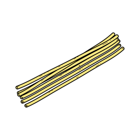 Spaghetti pasta drawing clipart