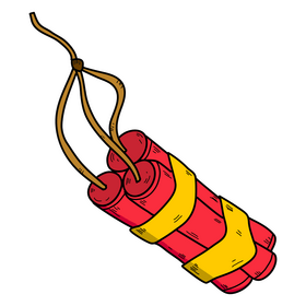 Dynamite drawing clipart
