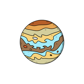 Jupiter planet clipart