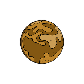 Planet drawing clipart