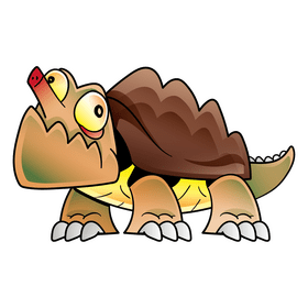 Turtle cartoon clipart