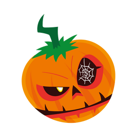 Halloween pumpkin cartoon clipart